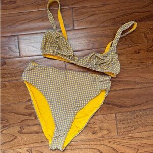 WeWoreWhat Seersucker Bikini